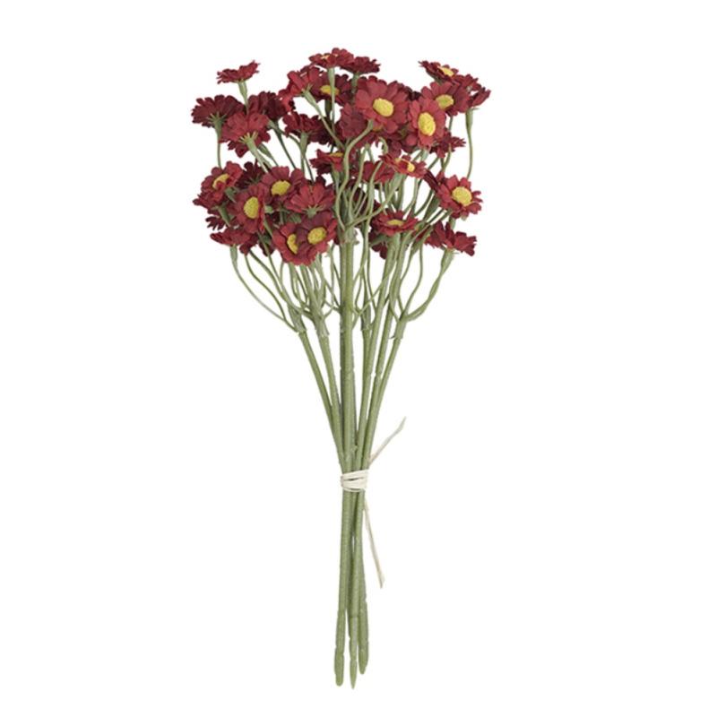 1 Bunch Korean Style Ins Artificial Flowers Simulation Daisy Fake Flowers Small Bud Bride Wedding Party Home Decoration Flowers