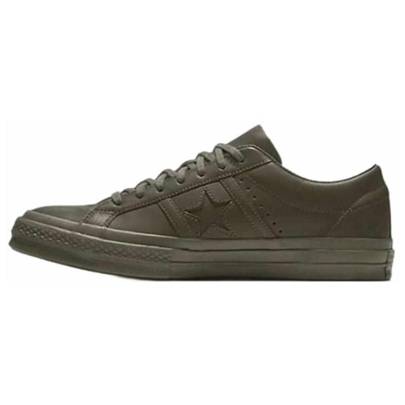 Engineered Garments X Converse One Star Ox Dark Olive Vintage Casual Non-Slip Lightweight Low-Top Board Shoes Unisex Grey