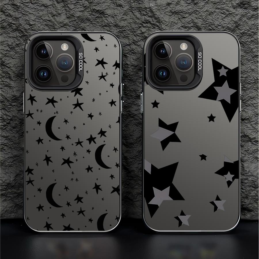 Five Pointed Star Case for OPPO A15 A17 A37 A53 A55 A57 A38 A74 A76 A78 A94 A98 Reno 7 8T 5G 7Z 10 Pro Capa Cover