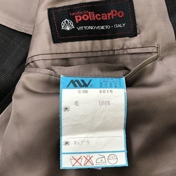 Paul Smith /Woll-Doppelanzug/Sakko/Zweiteiliges Set/Herren M/Grau/Karomuster/Halbfutter/Frühling-Sommer(GEBRAUCHT)