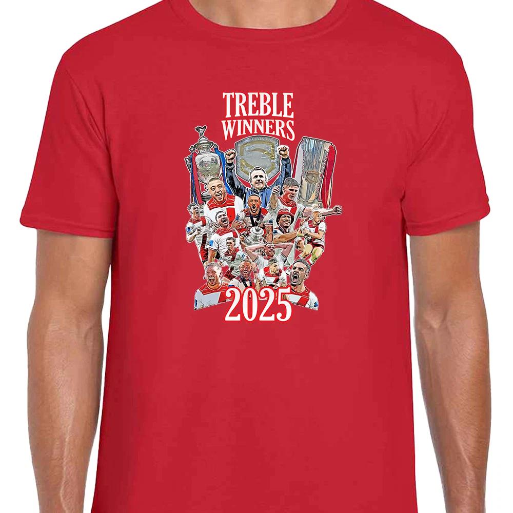 Hull KR Treble Winners 2025 Unisex T-Shirt Tee S-XXXL Hull KR Top Fans Gift M