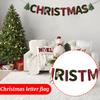 Christmas Letter Flag, Christmas Banner, Hanging Banner, Shopping Mall Decoration, Hanging Flag