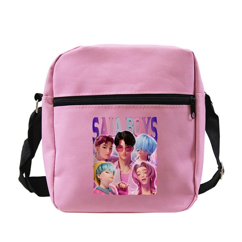 Kids Girls Rumi Zoey Mira Printed Student Stationery Bag Casual Crossbody Shoulder Bags