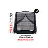 1PC Zippered Parrot Cage Mesh Cover Dust Breathable Design for All Cage Shape Reusable Pet Parrot Bird Cage Cover for Home Decor