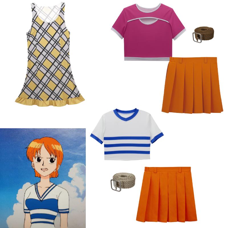 One Nami Piece Cosplay Outfit Adorable And Fresh Style Anime Costume Halloween