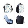 Shell Print Three Piece Backpacks Set for Boy and Girls Best Gifts 2D Flat Cartoon School Bag for Children