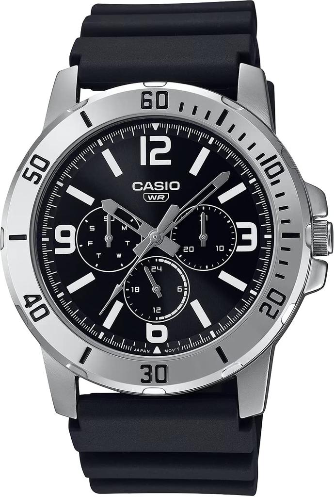 CASIO Standard Quartz Watch Display Military Black Overseas Model [Casio] Men's MTP-VD300-1B Multi-axis 24-hour [Item]