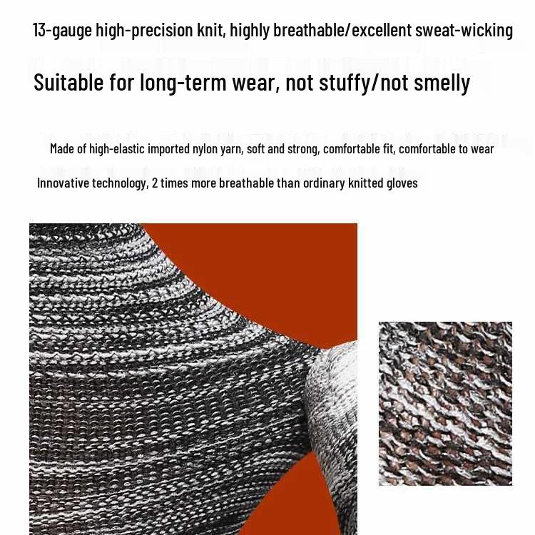 PU Antistatische Handschuhe - Atmungsaktiv, Abriebfest, Rutschfest, Getauchter Gummi, Finger- und Handflächenbeschichtet für Elektronikarbeiten