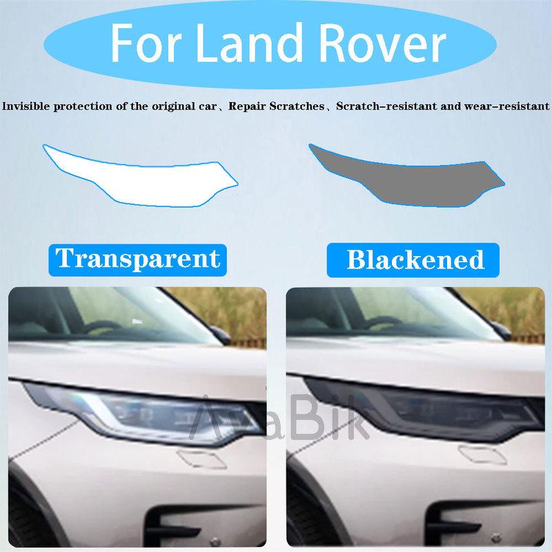 Car Headlight Protective Film For Land Rover Range Rover Evoque TPU PPF Blackened Transparent Modification Anti-scratch Sticker