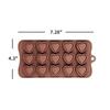 Silicone Molds for Chocolate Non-Stick Chocolate Candy Butter Molds Silicone Chocolate Mold for Delicious Chocolates Baking Tool