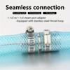 1PC Hose Barb Fittings, 3 Pack 1-1/2" Inch Aluminum Alloy Hose Barbed Splicer Mender Union Coupler Fitting Coolant Intercooler Heat Exchanger Fluid