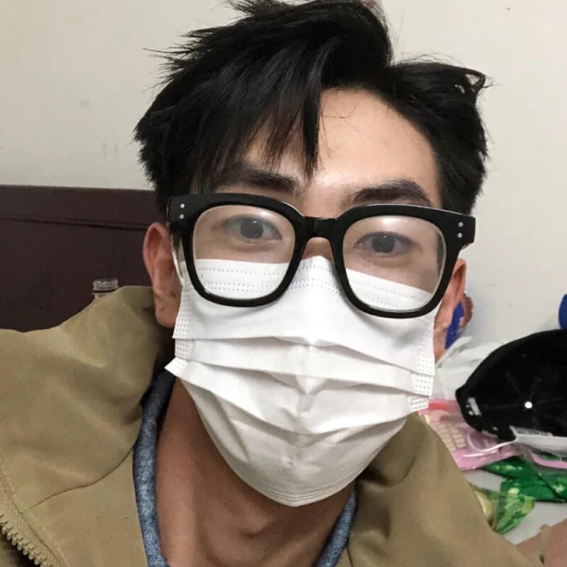 NeoRetro 6810R Low Classic Horn-Rimmed Glasses C1 BLACK