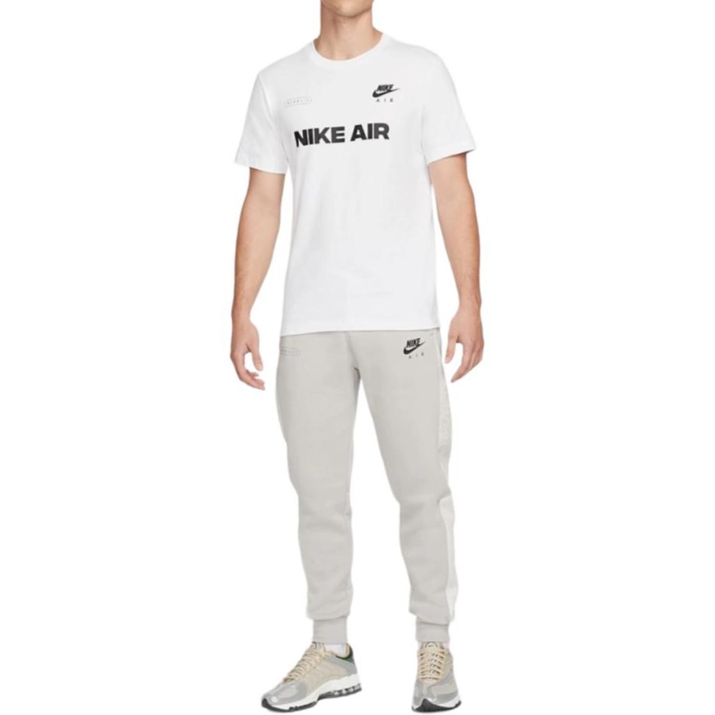 Nike Solid Mid-Waist Joggers Men Bottoms Grey DM5209-012