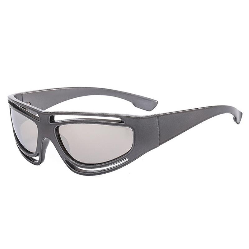 New Women Y2K Sports Sunglasses Retro Men Outdoor Cycling Eyeglasses Sexy Girl Pography Eyewear UV400