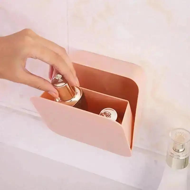 1Pack Waterproof Bathroom Home Storage Box Bedroom Cosmetic Rack Switch Box Container Drawer