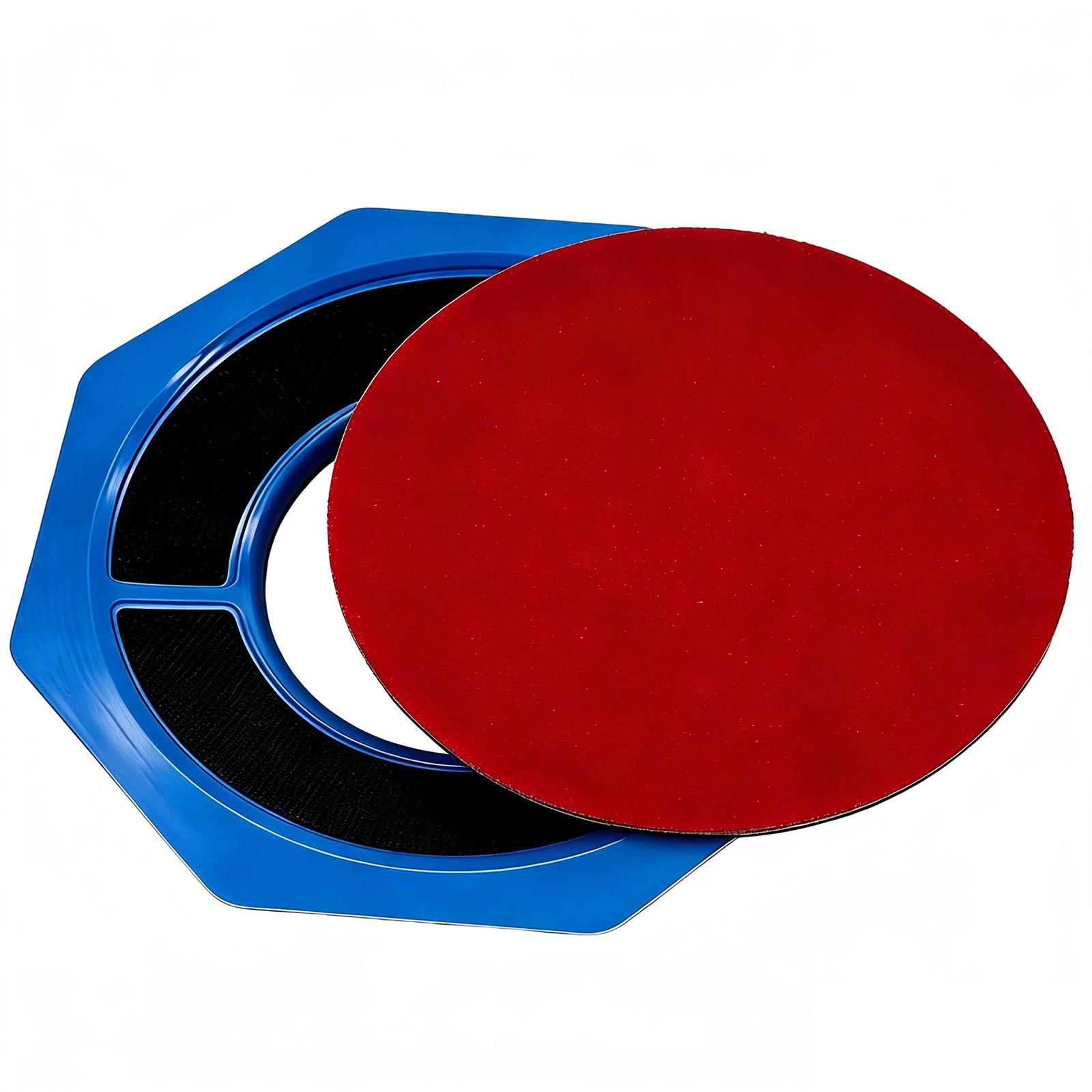 

Universal Sanding Pad Holder 2 In 1 Surface Maintenance Fixing Tool Cleaning Polishing Display Stand for Better Ball Reaction синий