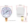Capsule Pressure Gauge YE-60 Overpressure Prevention Micro Pressure Gauge 0-40kpa Hydraulic Pressure Kilopascal Meter