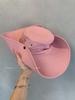 Outdoor hiking hat Women's storage basin hat Summer UV protection sun hat Cycling sun protection hat Big brim bucket hat