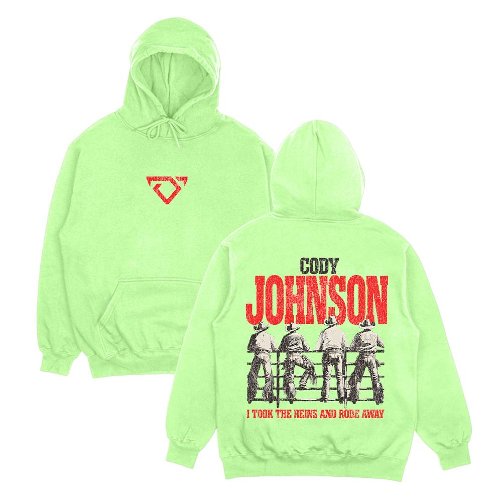 Cowboy Hoodie Cody Johnson Retro Grafik Kleidung Herren Damen Herbst Winter Langarm Sweatshirts Klassische Streetwear