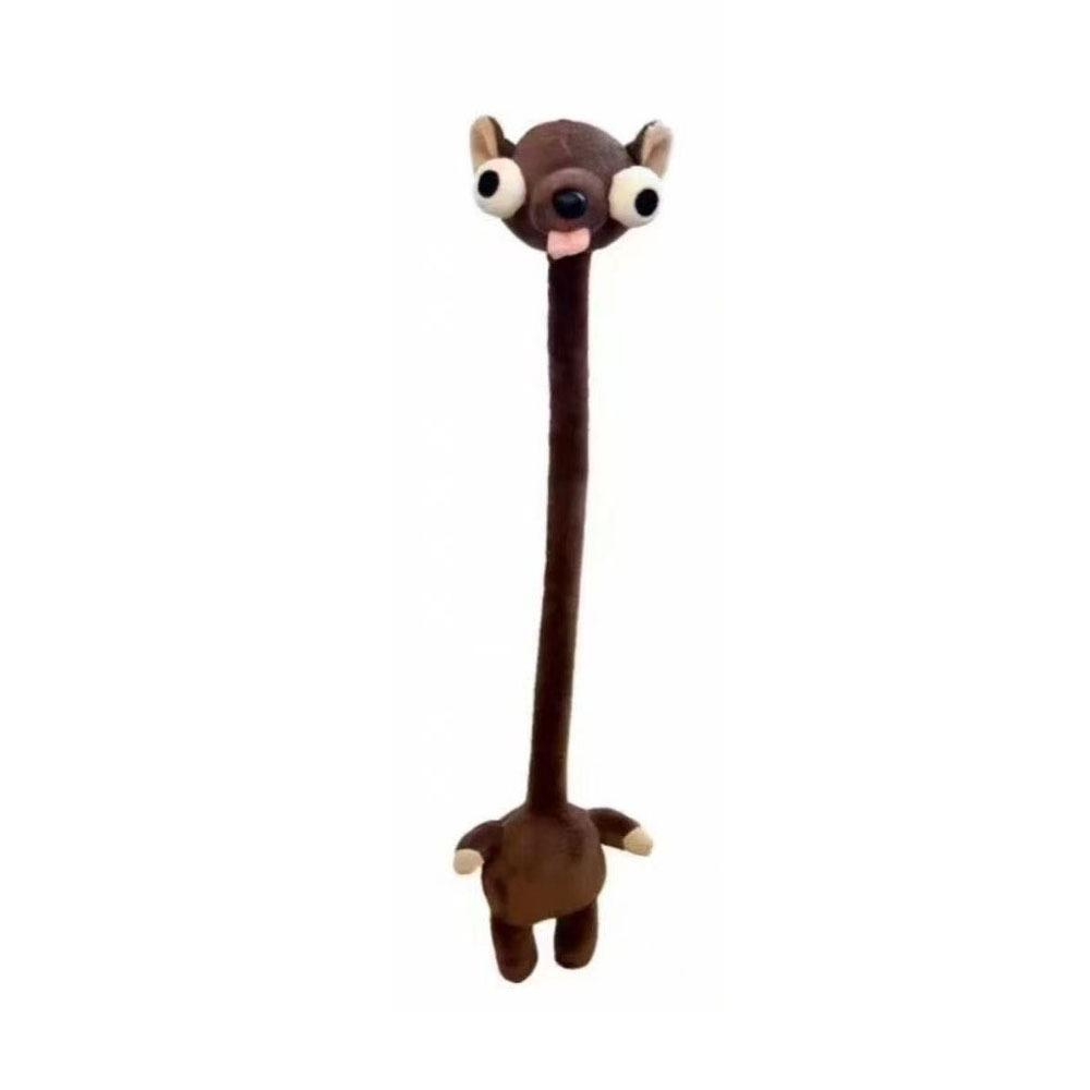 White Color Long Neck Animal Plush Pendant Cute Style Cartoon Plush Pendant Gift For Girls