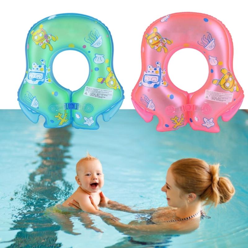 Infant Swim Float Swimming Circlet Ferature Thickened Buoyancy And Anti Rollover Support For Secure Pool Activity