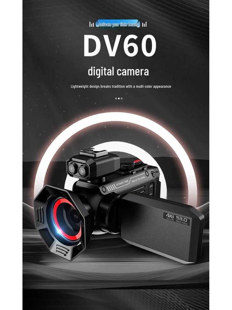 Temu 4K Ultra HD WiFi Camera: Stylish Digital Camera for High-Definition Photos and Videos