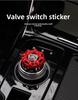 Car Creative Switch Valve Modification, One-button Start, Car Central Control Knob, Metal Decoration Decoration, Gear Handle Modification