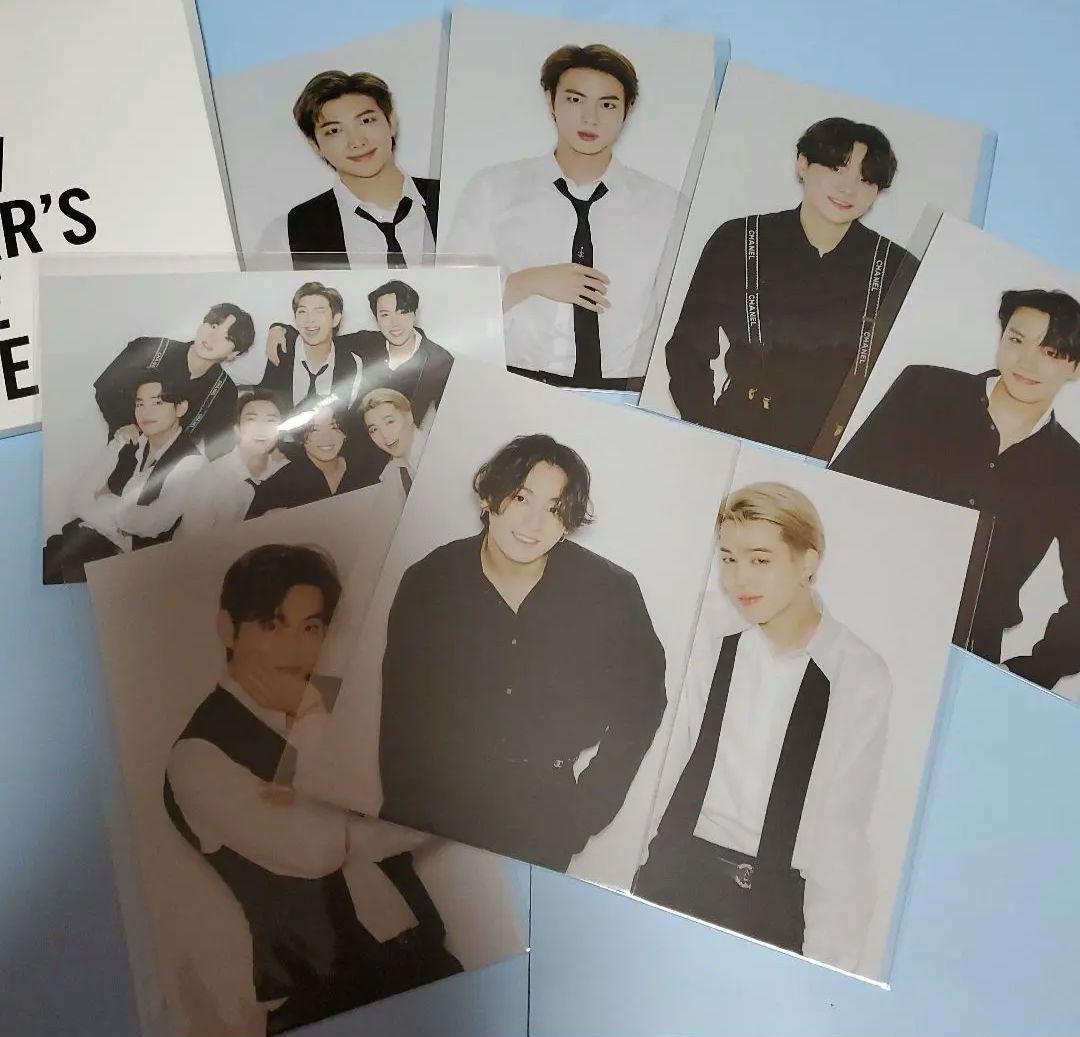 

[USED] BTS Official 2021 NEW YEAR S EVELIVE Postcard