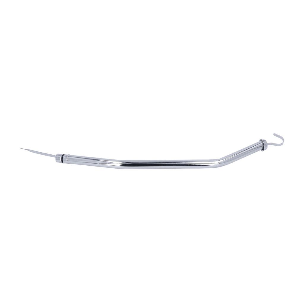 22in Transmission Oil Dipstick Silver Chrome Stainless Steel Tube for C4 Transmissions