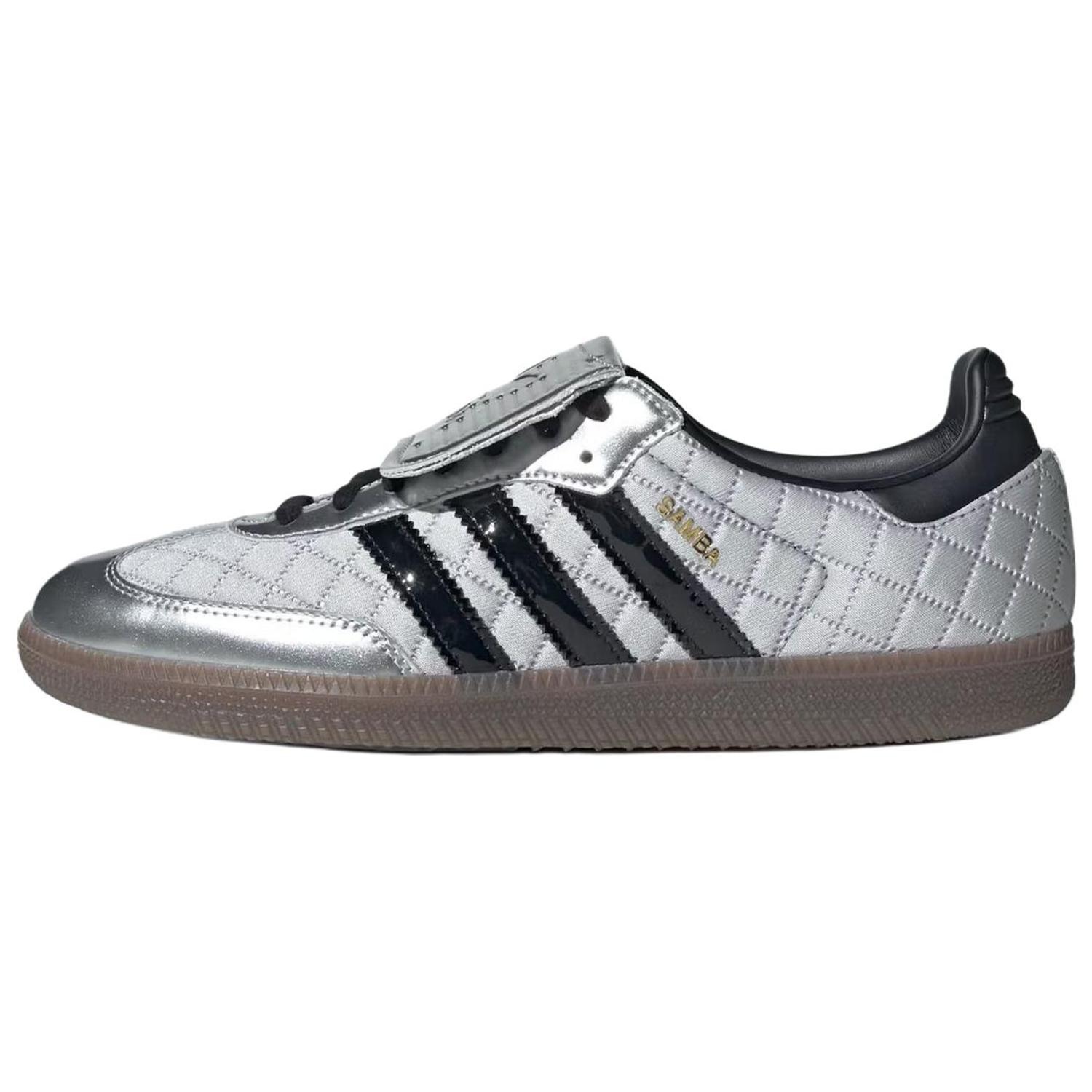 

Adidas Originals Samba Quilted Nylon Comfortable Fit Training Shoes Unisex Shoes Silver KJ5208 36⅔