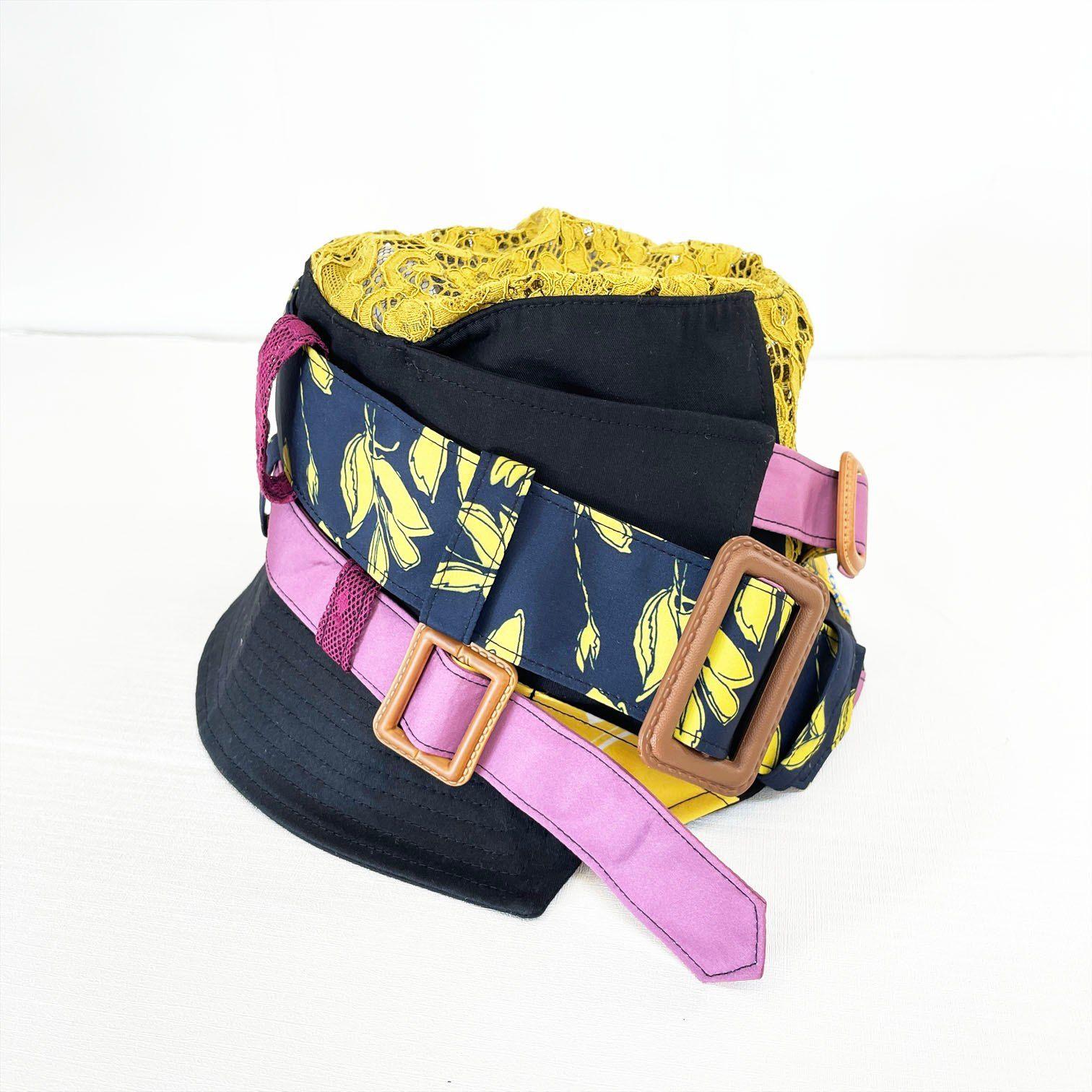 Used CA4LA TINT HAT Casilla hat lace belt Ks6-96