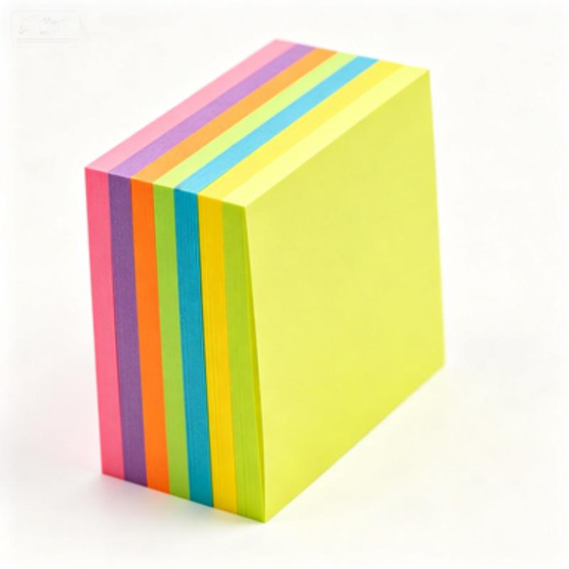 Colored Self-Adhesive Sticky Notes, Multi-Scenario Memo Pads for Reminders, Messages, Note Taking & Daily Memos