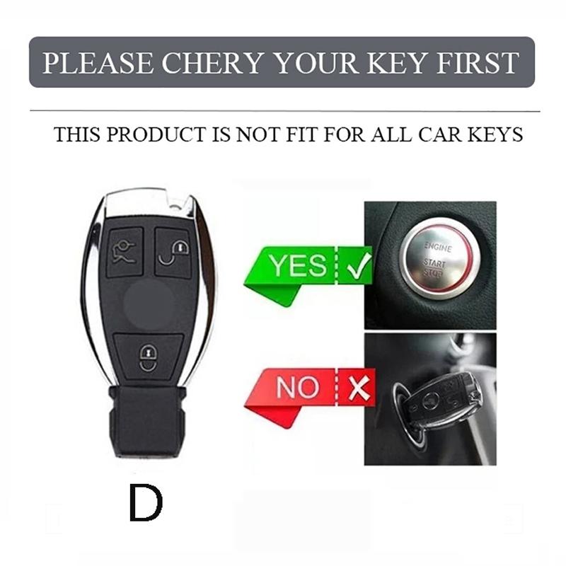 TPU Car Smart Remote Key Case Cover Shell for Mercedes Benz A B C E Class GLS GLA GLK GLC CLS CLA AMG W204 W205 W212 W463 W176 HO1