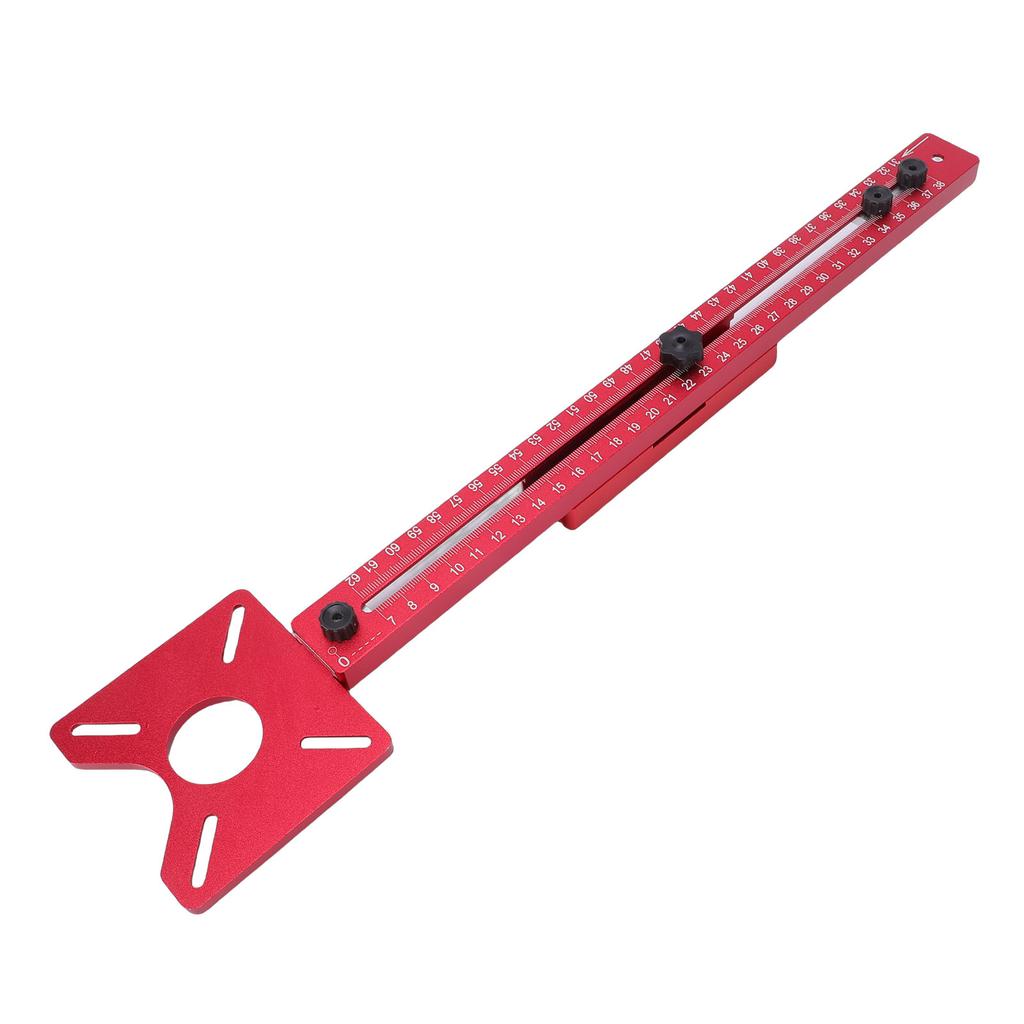 Router Milling Groove Bracket 400mm Router Guide Auxiliary Tool for Cutting Circles Adjustable Woodworking T Square