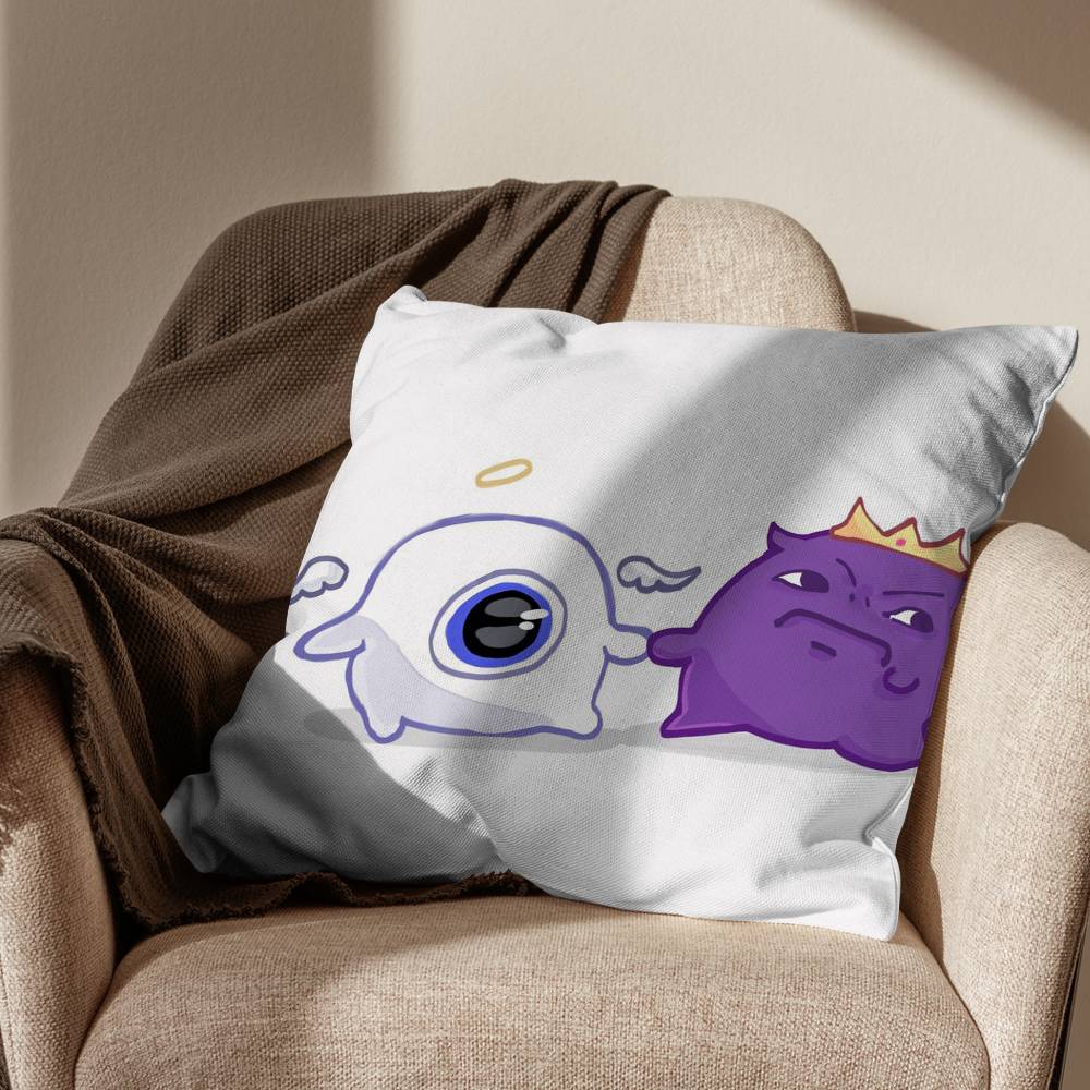 Gioco Wemmbu Tassa Duo Eggchan Federa Divano Soggiorno Camera da Letto Testiera Schienale Cuscino Cuscino Quadrato Ora del Riposo