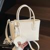 Wholesale Hot-selling High-quality Simple Lychee Pattern Portable Bucket Bag Women's Leisure Versatile Commuter Shoulder Messenger Bag