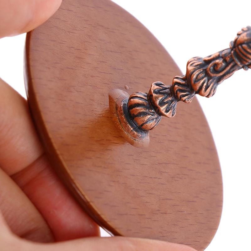 1:12 Dollhouse Miniature Furniture Wooden Round Kitchen Side Table And Stool