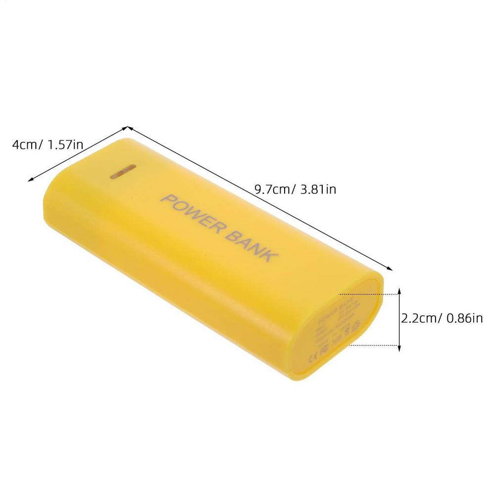 

Секретные контейнеры для денег Форма Power Bank Коробка для хранения наличных Сейф с секретным отделением для ключа, ювелирных изделий, личных вещей жёлтый