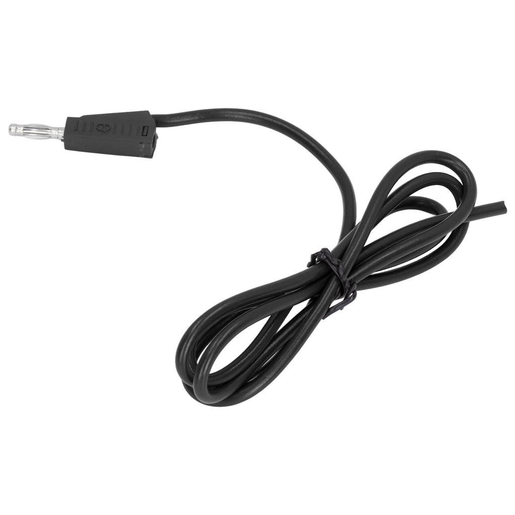 Banana Plug Test   Brass PE Electrical Test Cable Wire for Voltage Tester Truck Batteries 4mmBlack