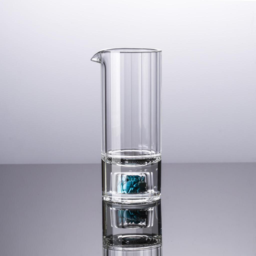 Crystal Baijiu Cups and Decanter Set - Luxury Glassware for Home and Bar Use