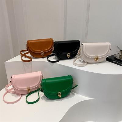 French Niche Small Bag for Women Spring and Summer Casual Saddle Bag New Trendy Fashion and Beautiful One-shoulder Crossbody Bag