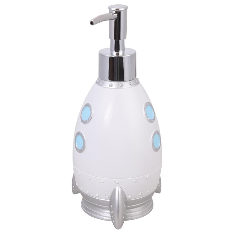 

Rockets Design Refillable Soap Dispenser Pump Bottle 400ml Strong Soap Dispenser Bottle for Sink Countertops 1