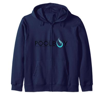Poolboy Spring Summer Clothing Pool Party Holiday Zip Hoodie