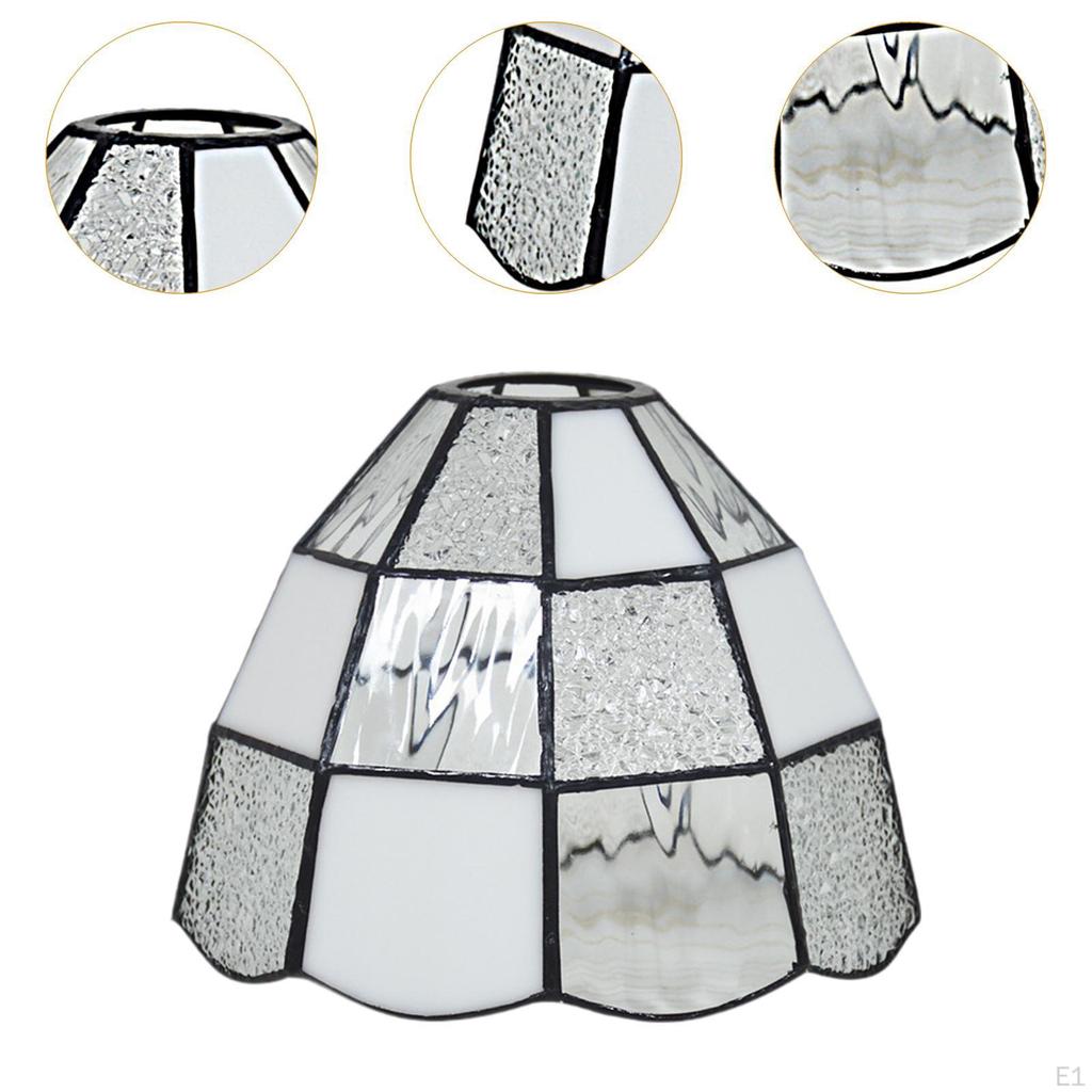 Glass Lampeskjerm Lysekrone Deksel Enkel å Installere for E26/E27 Taklampe Armatur Kontor