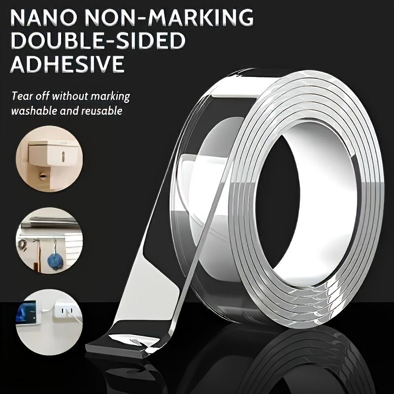 Nano Double-Sided Tape Transparent, Waterproof, High Viscosity Acrylic Adhesive for Daily and Office Use
