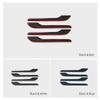 For Tesla Model Y 2019- Model 3 Highland 2025 Carbon Fiber Car Styling Door Handle Trim Protector Sticker Decoration Accessories