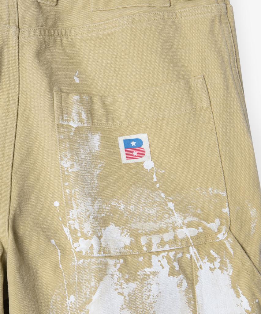 BIRTHDAYSUIT Painted Carpenter Pants (Beige)