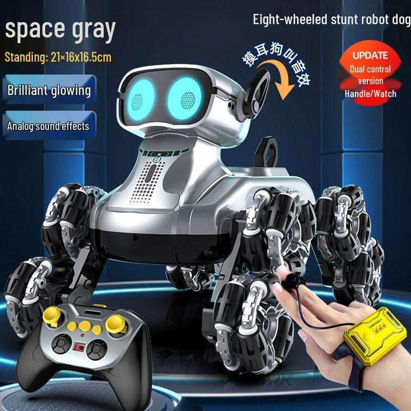 Interactive Gesture-Controlled Robot Dog Toy for Kids