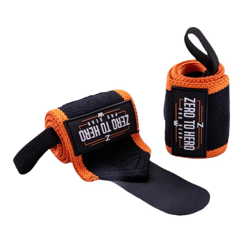 ZERO TO HERO Professional Elastic Fitness Wrist Wraps for Powerlifting