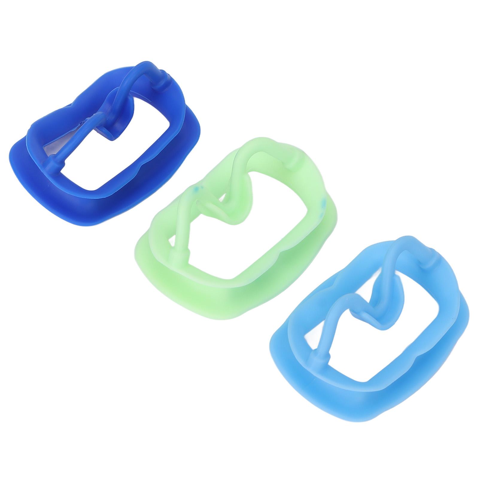 

3pcs Food Grade Silicone Cheek Retractor Dental Mouth Opener Orthodontic Mouth Opener